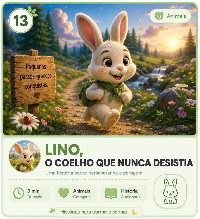 13 LINO O COELHO QUE NUNCA DESISTIA