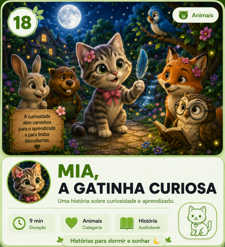 18 MIA, A GATINHA CURIOSA